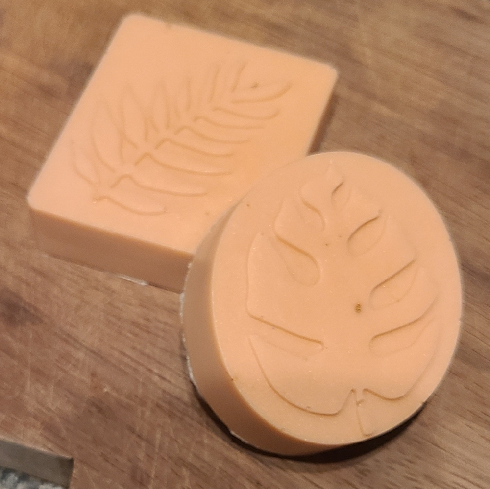 Handcrafted Organic Soap In Chocolate Chip Cookie